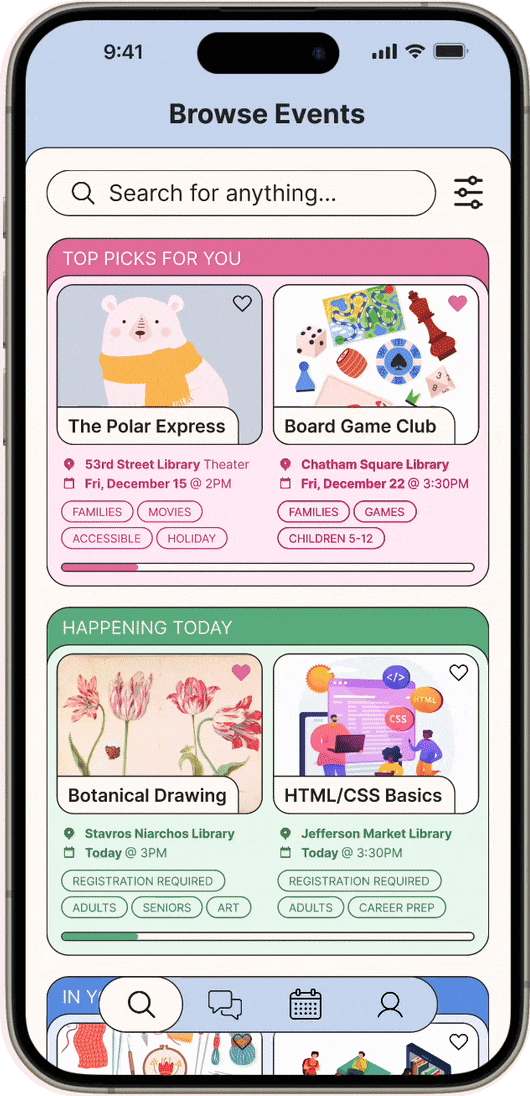 Event Discovery Flow